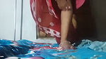 Indian beautiful sister-in-law in red saree fingering in thirsty pussy xvideo