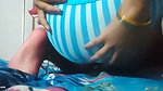 Indian beautiful sister-in-law in red saree fingering in thirsty pussy xvideo