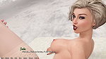 Jade and the hot chick with her boobs are fucking her ass all the way until her eyes are squeezing her pussy