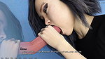 Riona’s hole is fucked hard with another man’s big cock in the bathroom
