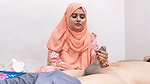 Indian beautiful hijabi sister in law romantic conversation with brother in law and hand job.(Full Bangla Audio) viral video