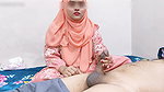 Indian beautiful hijabi sister in law romantic conversation with brother in law and hand job.(Full Bangla Audio) viral video