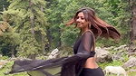LOVELY GF MATERIAL RITU MESMERIZING SEXY IN BLACK SAREE 2