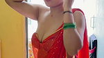 MONALISA DAMN SEDUCTIVE SEXY IN TOPLESS SAREE FAPWORTHY VIDEOS 2 3