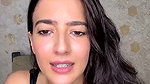 Sexy Model Soundous Moufakir Showing Cleavage Random Live Show 2