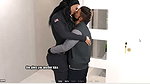 Grandma house sandra dominated MC , girlfriend bj