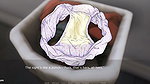 Plowed caught masturbation while sniffing granny panty