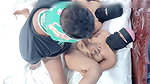 Wife’s give me the best birthday surprise threesome fuck with her friend part two