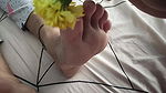 Feet Tickling With Flower Romance – Vaishnavi
