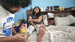 Feet Tickling With Flower Romance – Vaishnavi