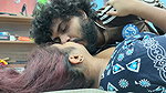 Ass Press Kiss, Neck Kiss, Pussy Rub and Kiss in Nighty