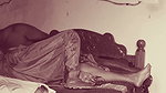 Cheating Indian Housewife in Saree Kissing in Bed & Giving Handjob to Lover