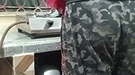 Desi Village Couple Homemade Sex in Kitchen