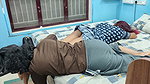 Feet Lick with Ass Kiss Romance in Nighty