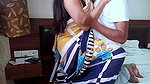 Hot Bhabhi in Saree Hardly Fucked with Watchman Finger in Asshole