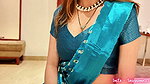 Hot Indian Teen Maid in Saree Stripped and Fucked Rough by House Owner