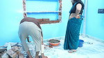 Mechanic Taught Landlady to Work, Peer Mistress Mason in Hindi Voice