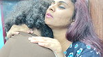 Neck Kiss with Lip Lock in Nighty