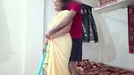 Riya Bhabhi Was Sweeping Her Master’s House, the Owner Made Sexual Relations by Talking Sexy.