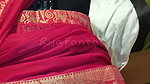 Riya in Saree Part 41 Reverse Cowgirl and Pussy Masturbation