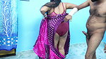 Sister-in-law Was Washing Clothes in the Washing Machine, Brother-in-law Fucked Hindi Voice From Behind.