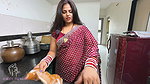 The Tender, New Bride Was Making Pudding in the Kitchen While Her Husband’s Brother-in-law Secretly Started Fucking Her From Behind