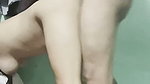 Asian couple sex at Kitchen