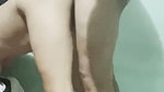 Asian couple sex at Kitchen