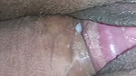 Real Amateur Husband Slow Growing Erection to Deep Creampie with Wife