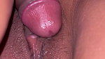 Warm sperms into pussy