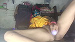 Big pussy sister-in-law put finger in pussy, put dildo and took out pussy water Hindi audio masturbation