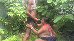 Indian desi housewife ki chudai ki jungle mein outdoor