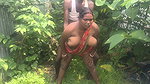 Indian desi housewife ki chudai ki jungle mein outdoor