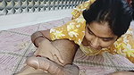 Real Desi Girl Yellow Outfit Intense Bedroom Sex – Closeup