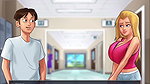 Sex with stepsister and neighbour .(summer time saga game)