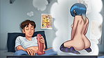 Sex with stepsister and neighbour .(summer time saga game)