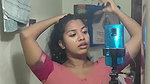 Beautiful mallu girl grwm video in blouse & skirt very hot 2