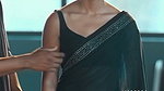 NAUGHTY WIFE MATERIAL POOJA HEGDE CHOCO IN SAREE BBC MOLEST AI EDIT VIDEO 2