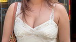 Sexy Model Karisma Sharma Cleavage Show Looks Hot White Dress.. Damm 2