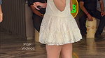 Sexy Model Karisma Sharma Cleavage Show Looks Hot White Dress.. Damm 2