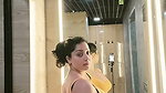 punjabi lady huge tits in yelow tight top 2 2