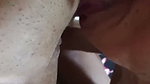 Close up eating her pussy