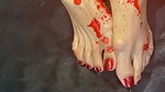 Compilation of Melove’s Messy Feet & Long Toes