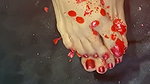 Compilation of Melove’s Messy Feet & Long Toes