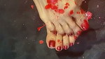 Compilation of Melove’s Messy Feet & Long Toes