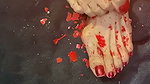 Compilation of Melove’s Messy Feet & Long Toes