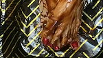 Compilation of Melove’s Messy Feet & Long Toes