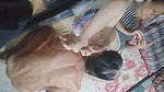 eating her pussy while using her celphone