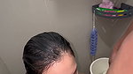 Filipina loves cum swallow while having public comport room!