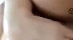 Fingering my tight pussy ,while he jerking his dick